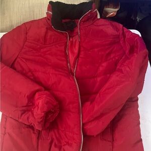 Red Puffer Jacket